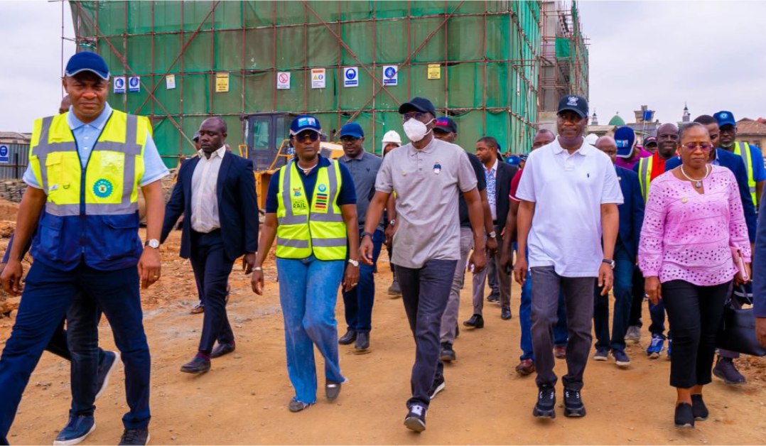 Governor Babajide Sanwo-Olu at Red Line Train Project