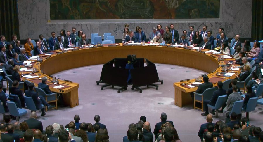 UN Security Council meeting