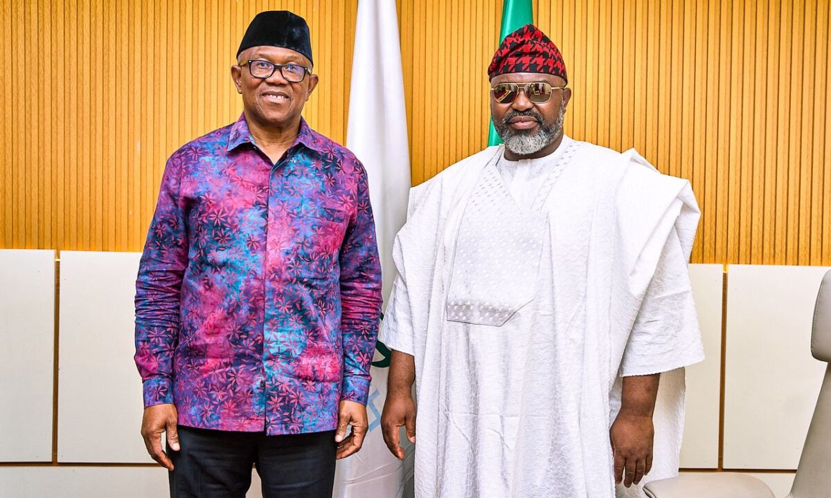Obi with Sheikh Ahmad Tijjani Umar