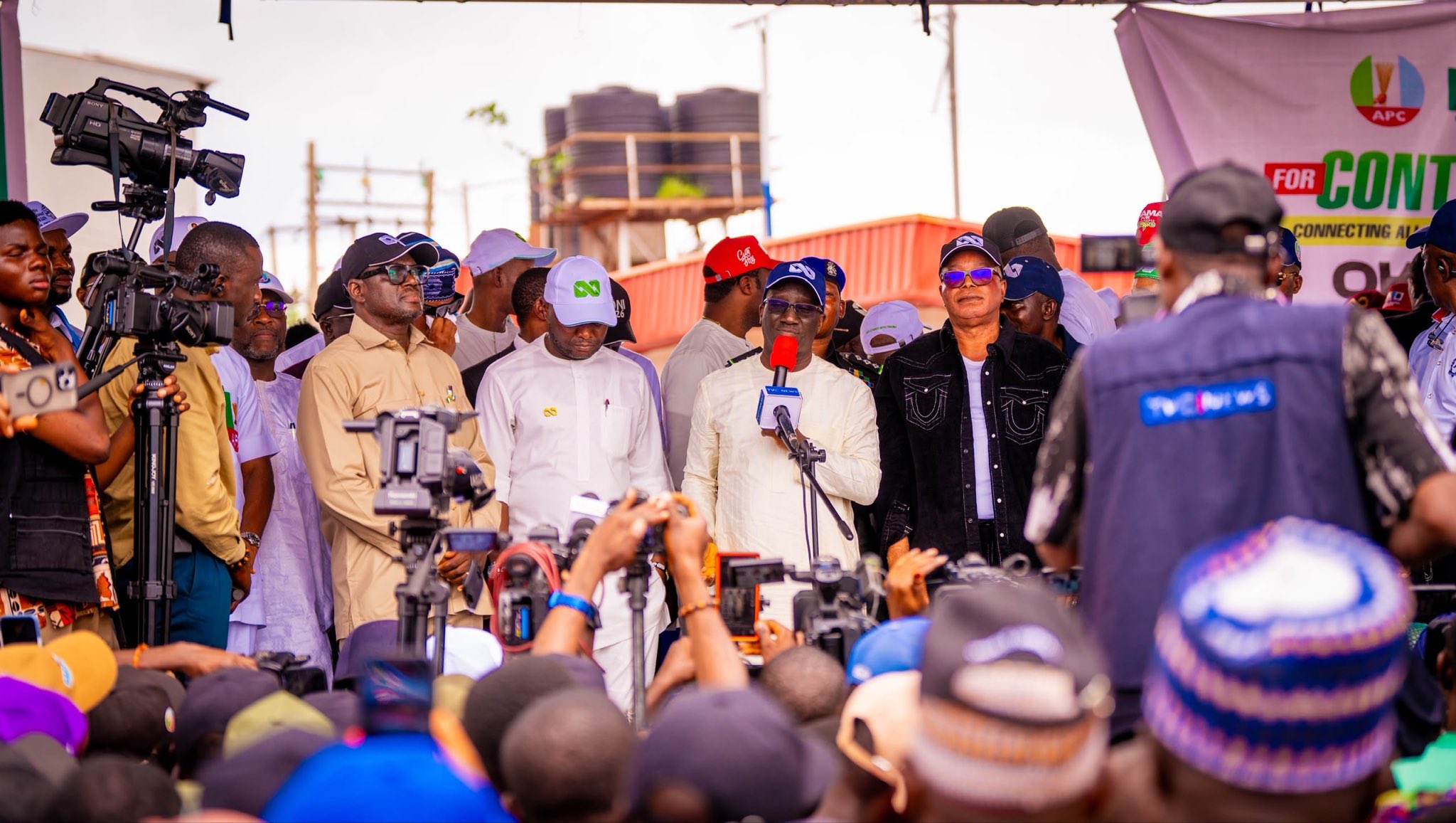 Okpebholo at campaign rally
