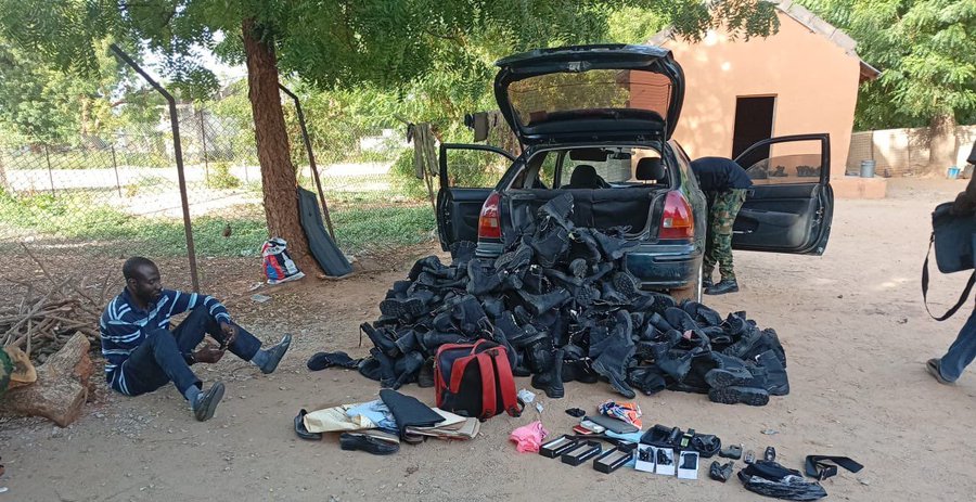 Troops nab Zamfara terrorist logistics supplier, recover 150 combat boots