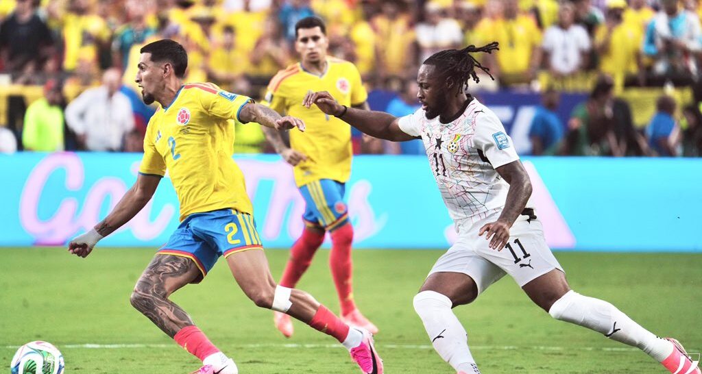 Colombia-Ghana match