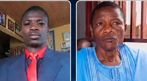 Michael Oyedokun and Deacon John Olaleye