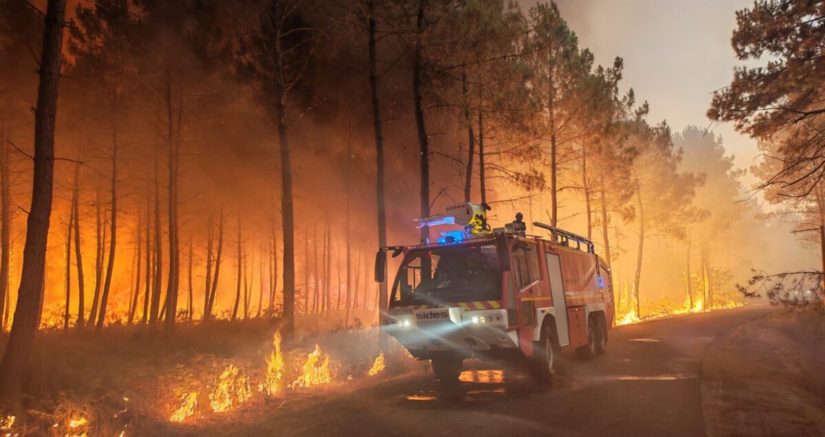 Spain, France wildfires