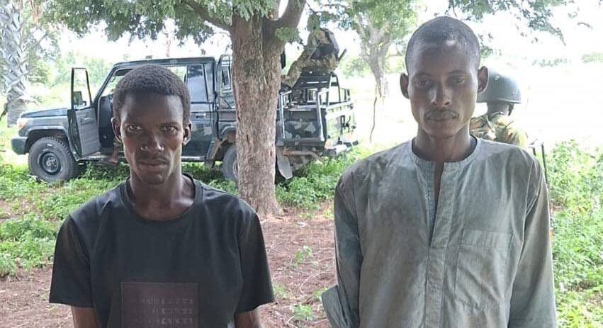 rescued two kidnap victims