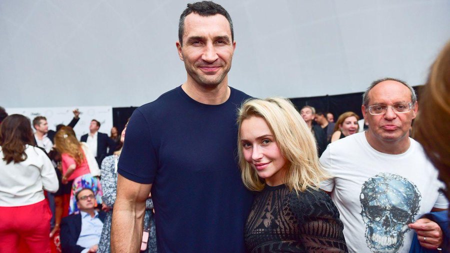 Wladimir Klitschko with Hayden Panettiere