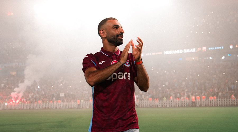 Salah unveiled at Trabzonspor