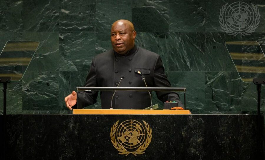 President Evariste Ndayishimiye