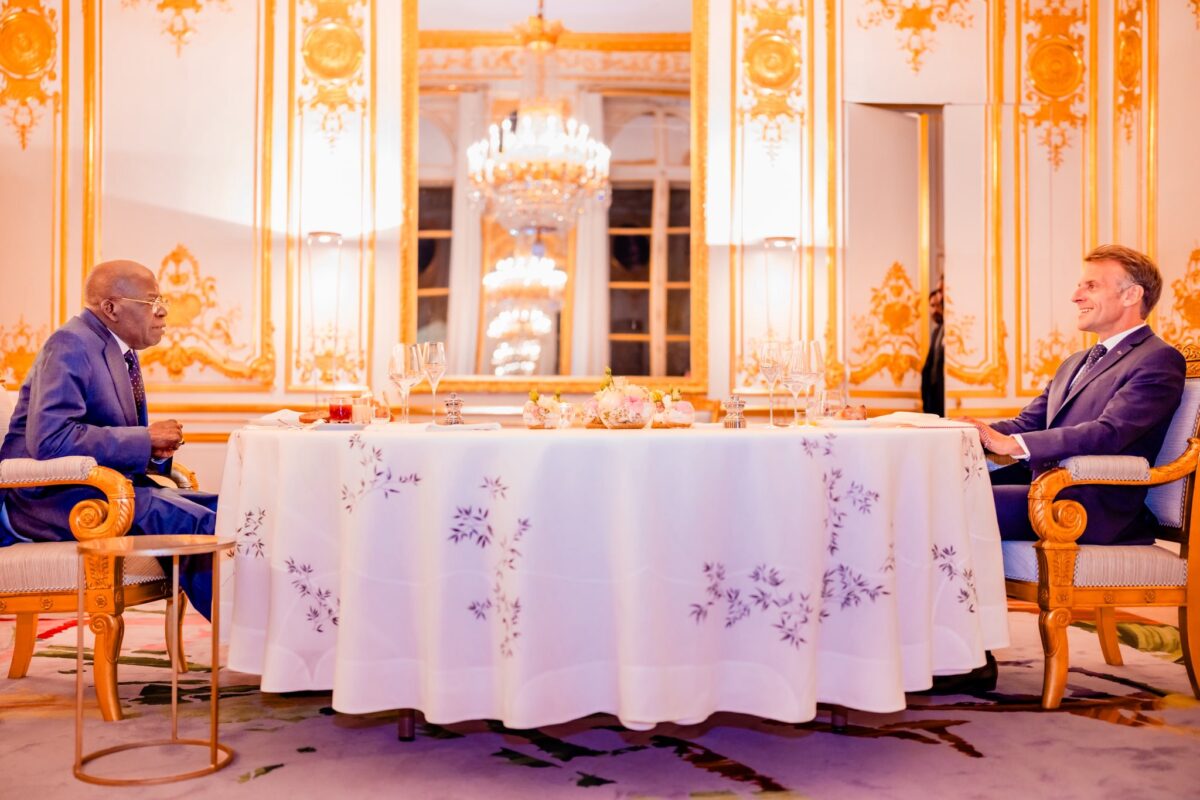 Macron hosts Tinubu
