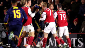 Fleetwood-Arsenal match
