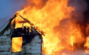 Huts ablaze in Benue