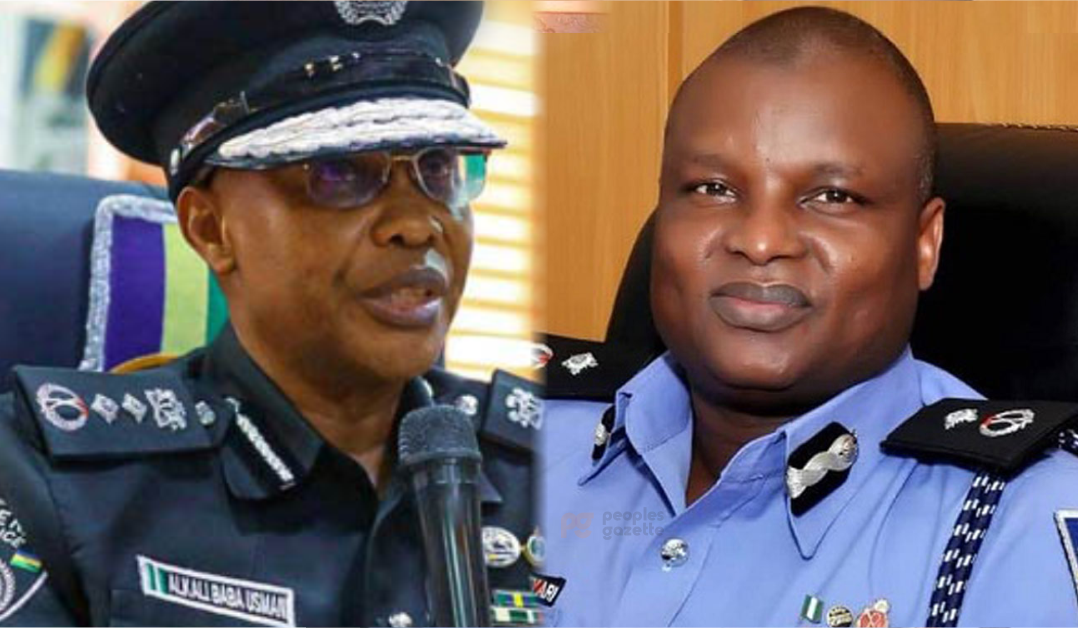 IGP Usman Alkali and Abba Kyari