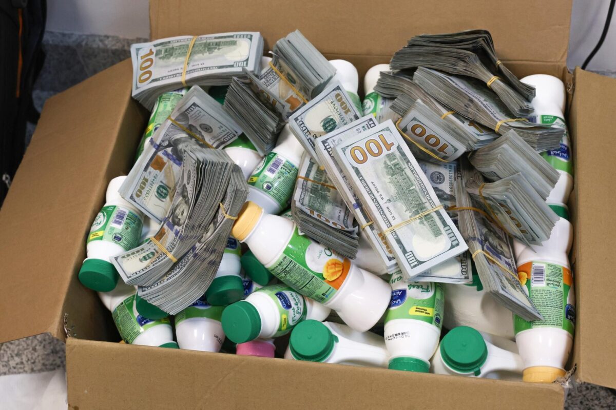 intercepted cash at the Nigerian airports