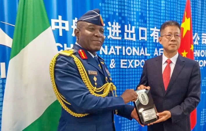Chief of Air Staff (CAS), Air Marshal Hasan Abubakar