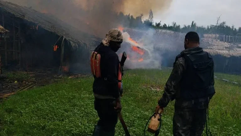 Navy dismantles militants' hideout in Cross River’s coastal community