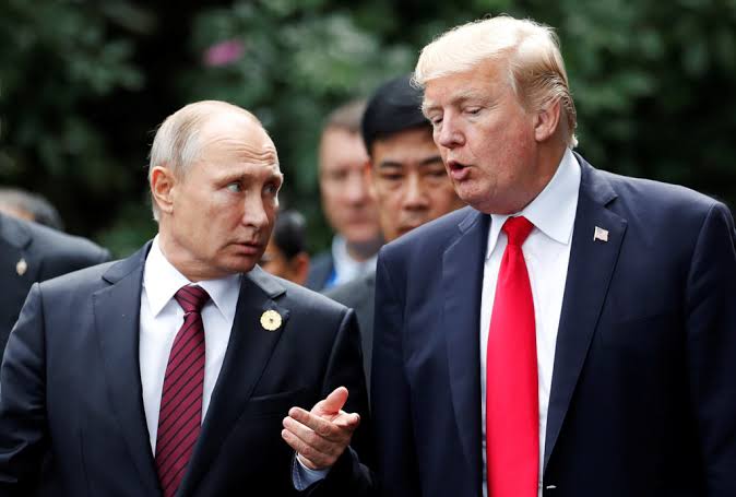 Putin meeting with Trump