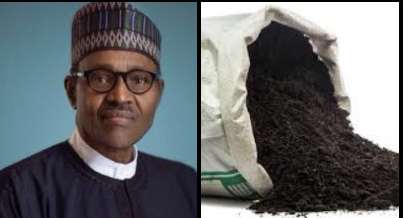 Buhari and a bag of fertiliser