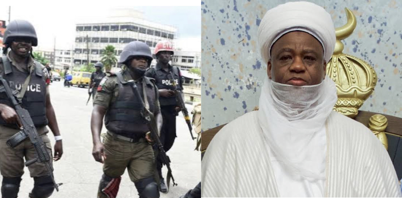 Nigerian Police and Sultan of Sokoto
