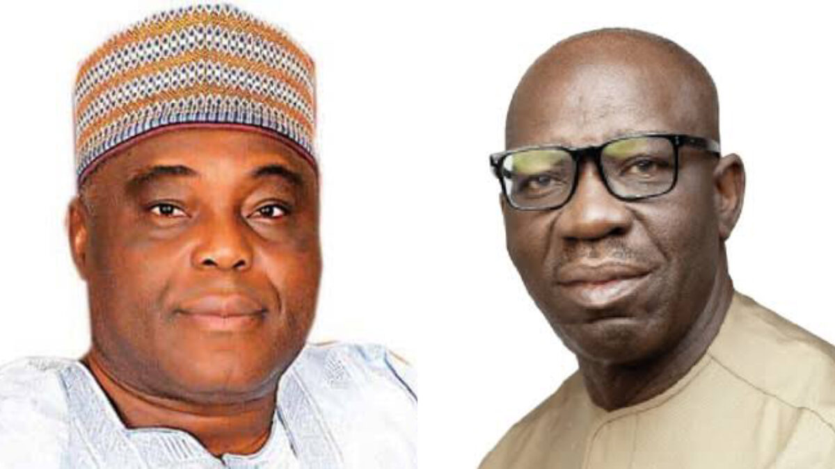 Raymond Dokpesi and Godwin Obaseki