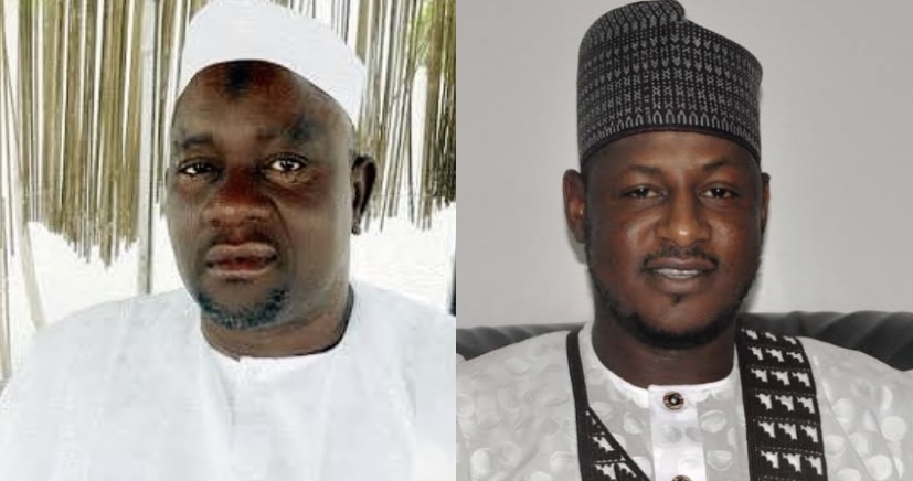 Dikko Radda and Muhammad Inuwa