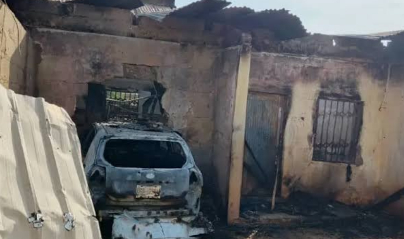Vehicle ramming into building in Jigawa
