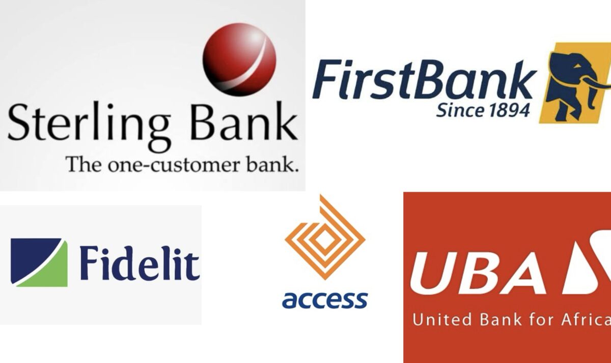 Sterling bank ,first bank,fidelity bank,access and UBA