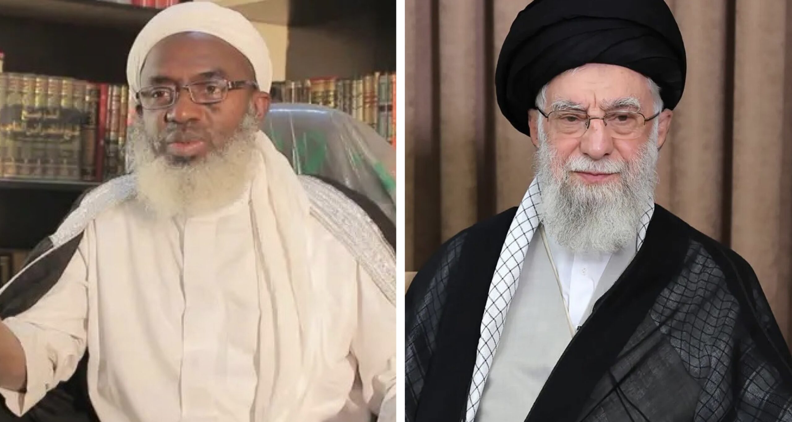 Sheikh Ahmad Gumi and Ali Khamanei