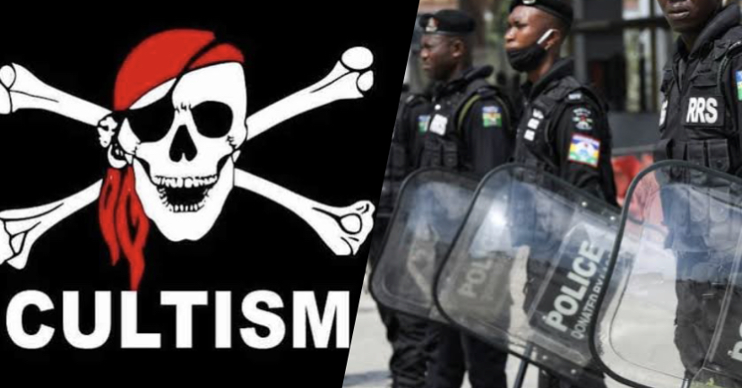 Cult symbol and Police