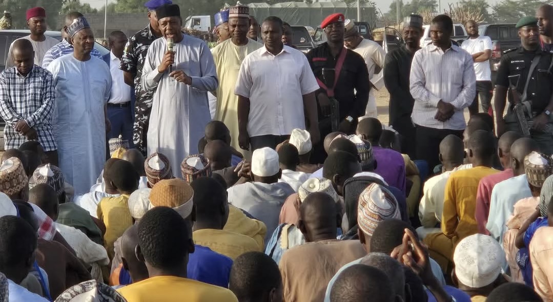 Governor Babagana Zulum visits IDPs camp