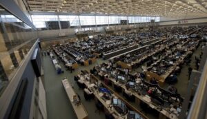 Trading floor