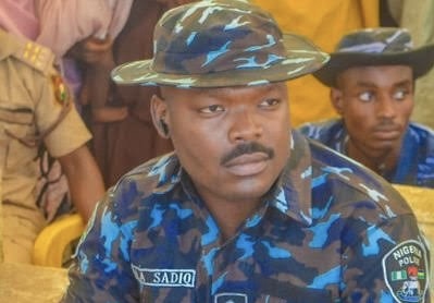 Katsina police spokesman ASP Abubakar Sadiq-Aliyu (credit: Punch)