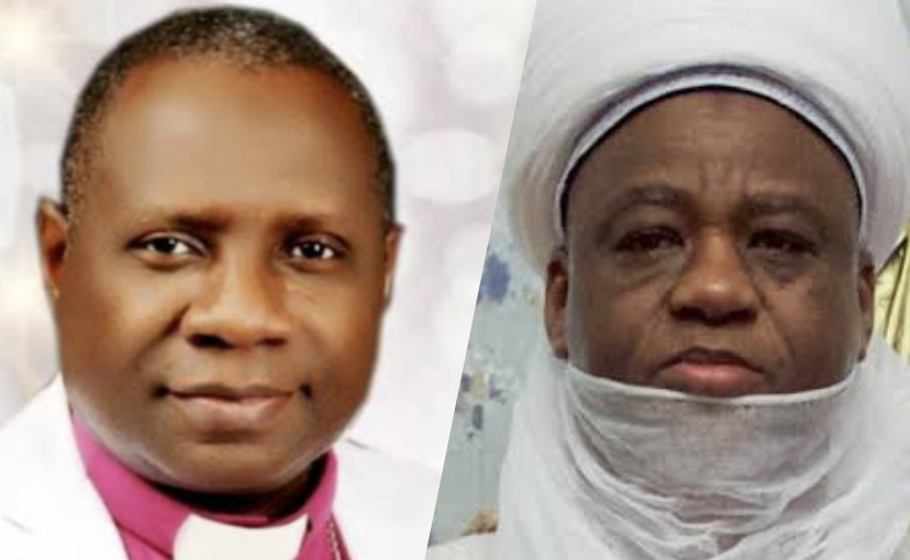 CAN President Archbishop Daniel Okoh and Sultan of Sokoto