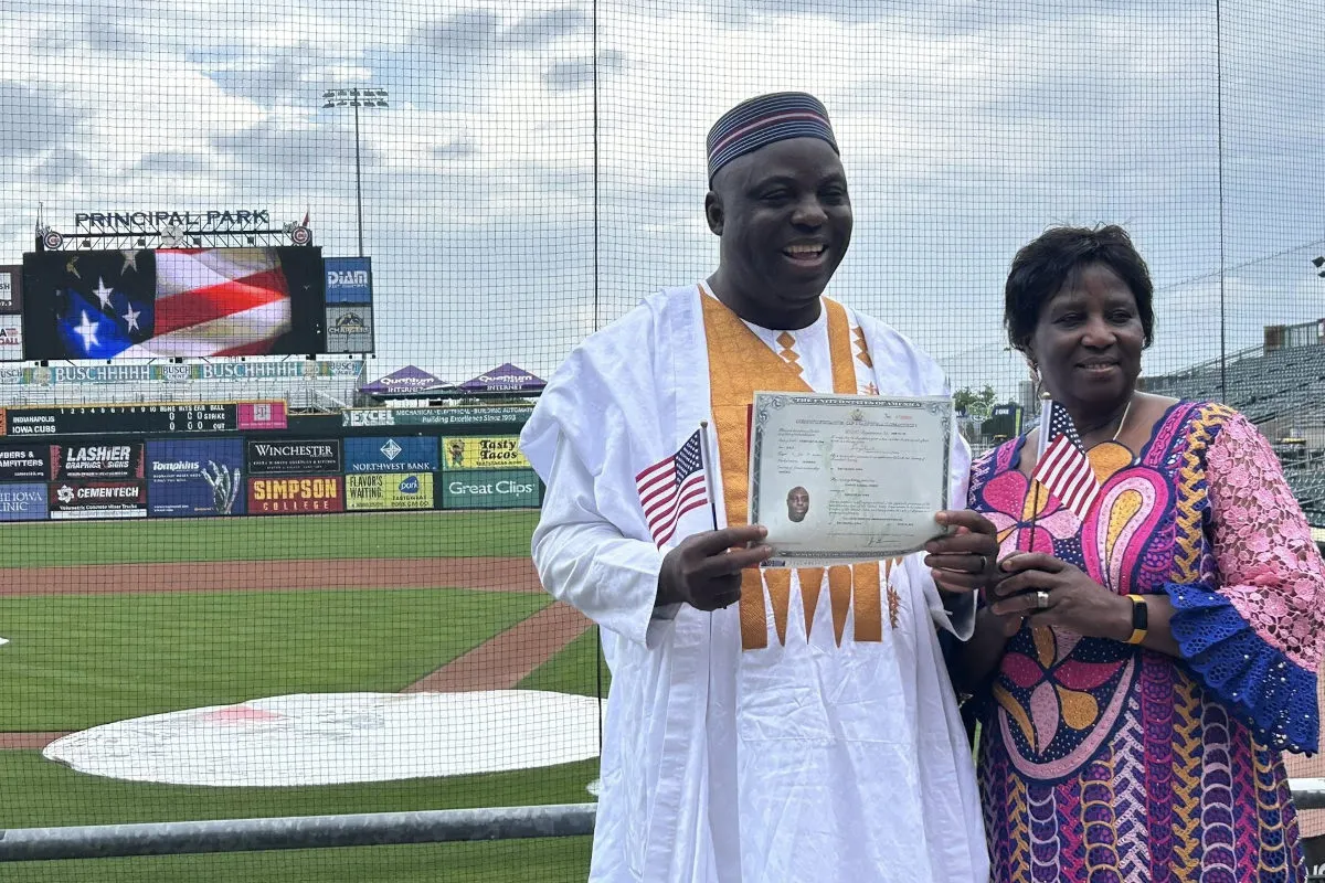 Nigerian couple who sued Trump administration over citizenship finally become Americans Nigerian couple who sued Trump administration over citizenship finally become Americans