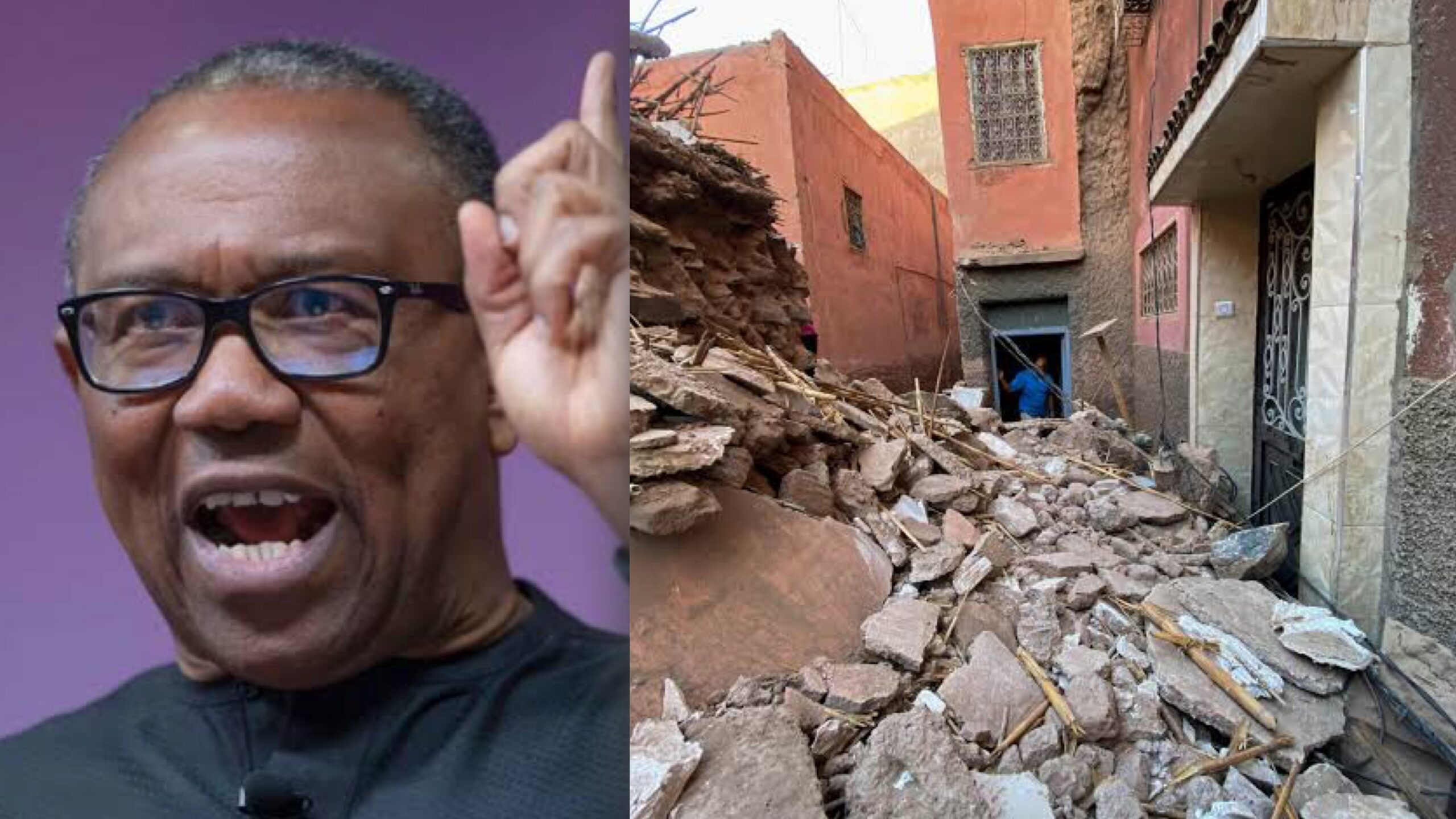Obi, earthquake in Morocco