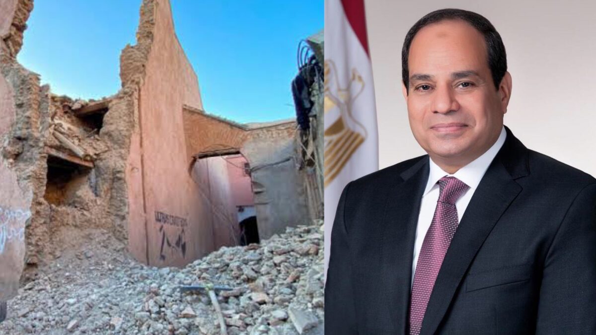 Morocco earthquake and Abdel-Fattah al-Sisi