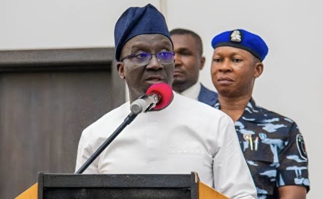 Okpebholo with security detail