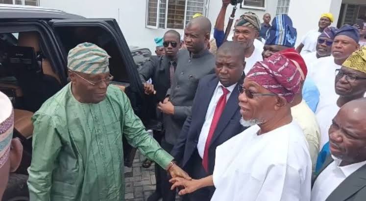 Atiku Abubakar with Rauf Aregbesola