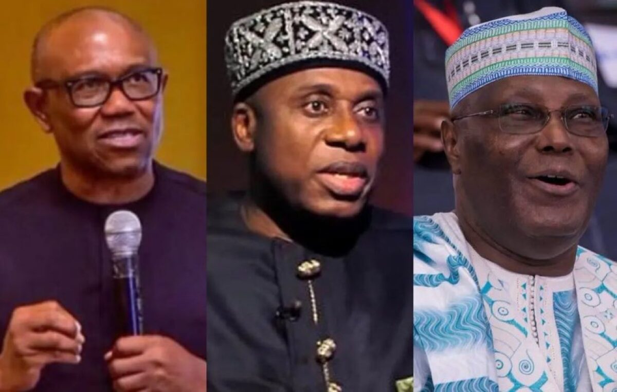 Peter Obi, Rotimi Ameachi and Atiku abubakar