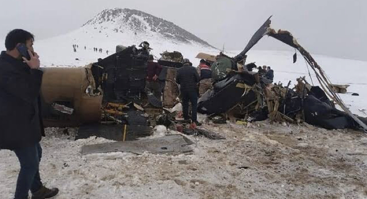 Turkey helicopter crash