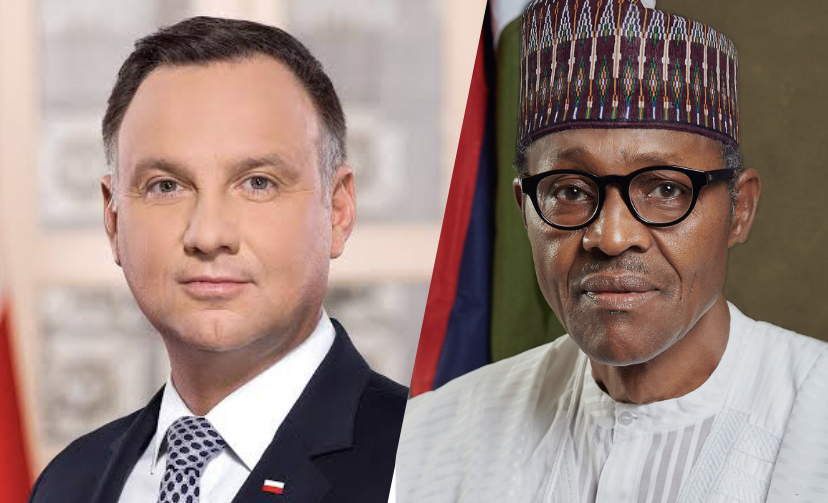President Andrzej Duda and President Muhammadu Buhari