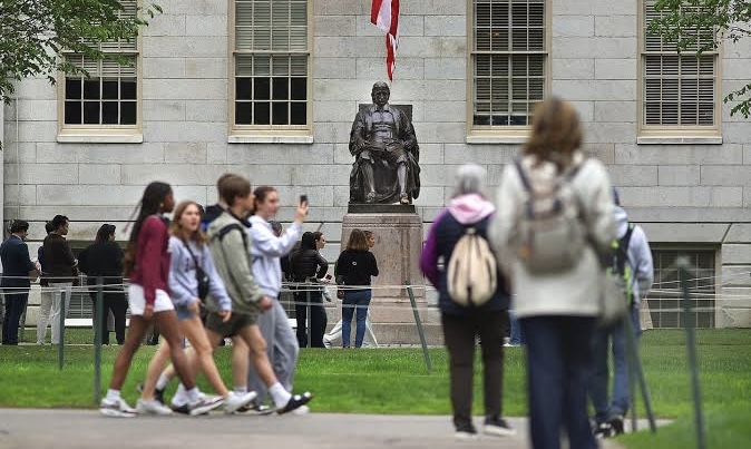 International students at Harvard
