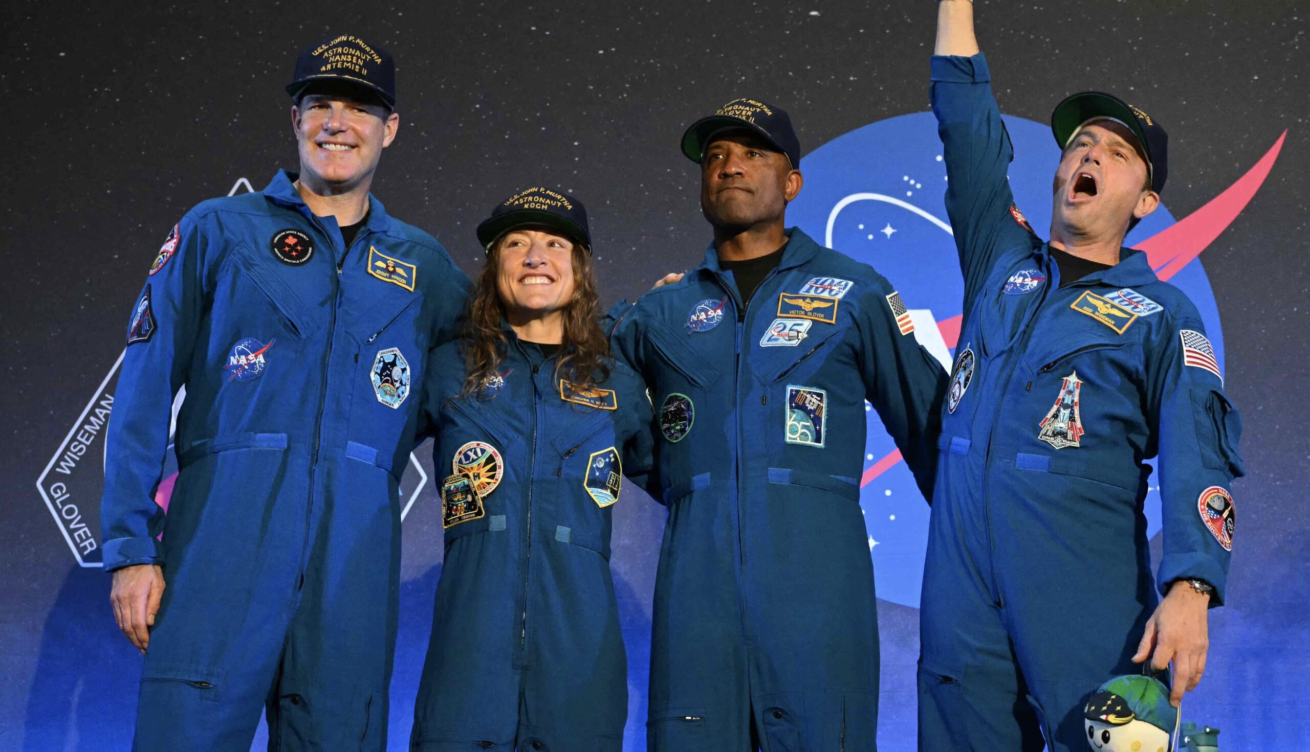 Artemis II crew