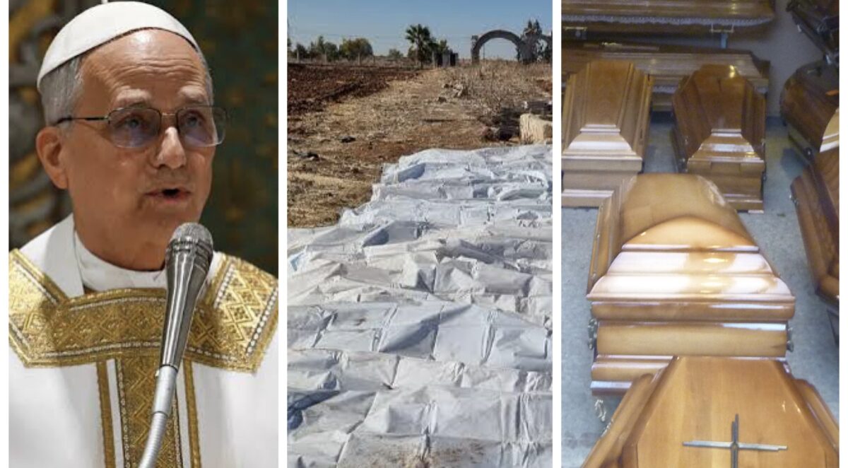Pope Leo; Benue body bags and coffins