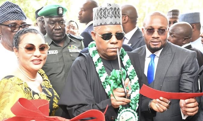 SHETTIMA AT SMEDAN COMPLEX INAUGURATION (Credit: Daily post)
