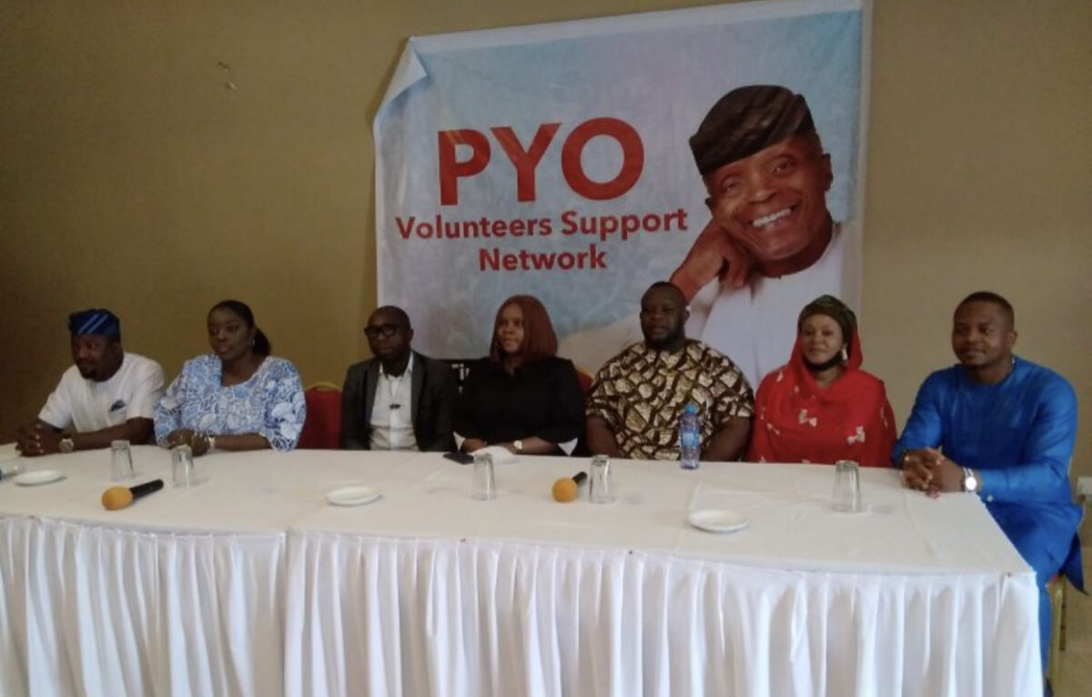 Professor Yemi Osinbajo’s (PYO) Volunteers Support Network