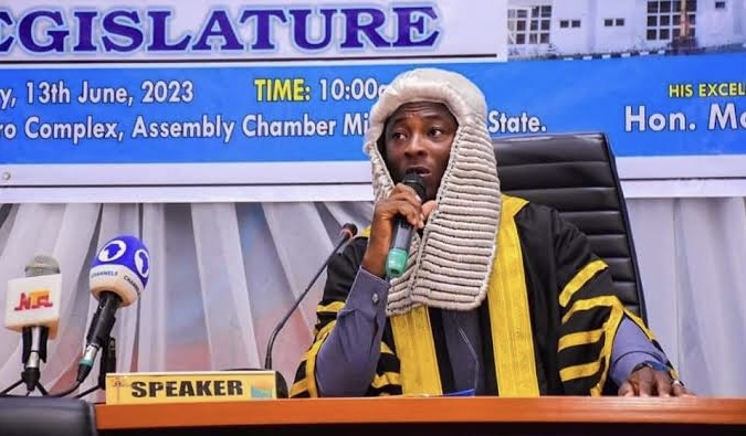 Niger State House of Assembly speaker, Abdulmalik Sarkindaji