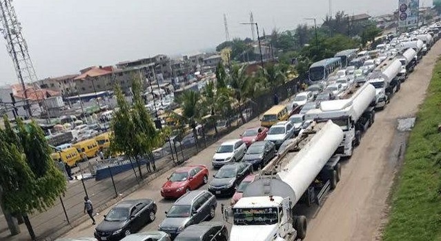 MOTORISTS IN TRAFFIC