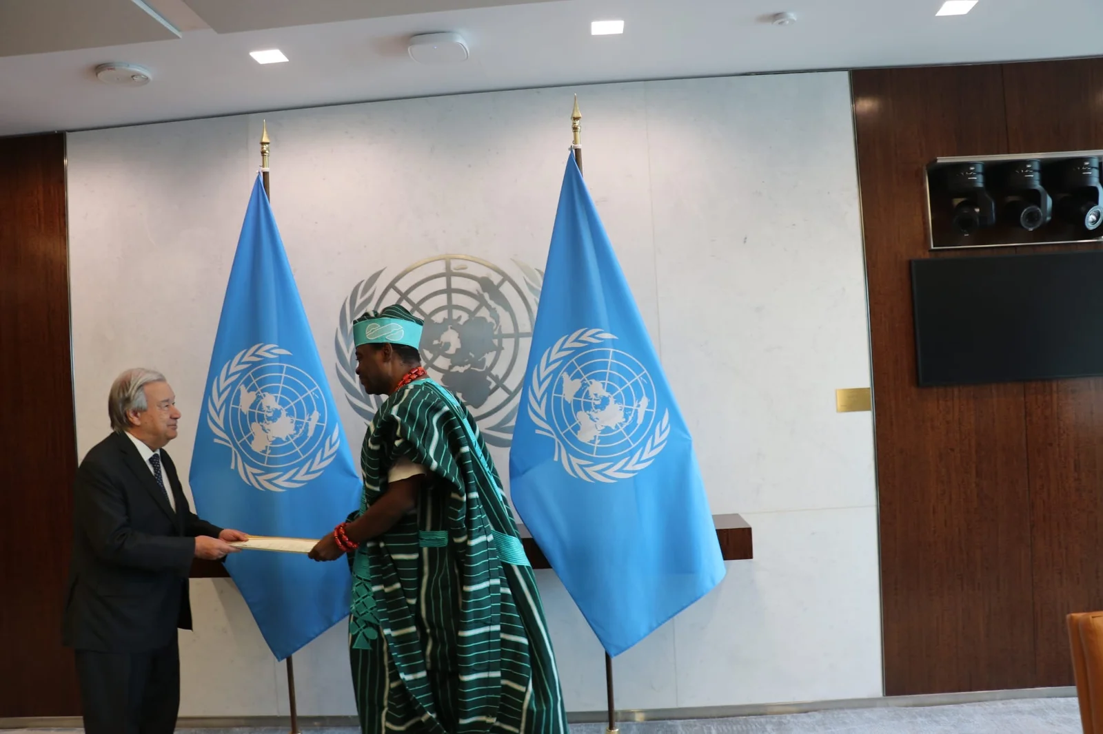 Nigeria’s new permanent representative to the United Nations, Jimoh Ibrahim,