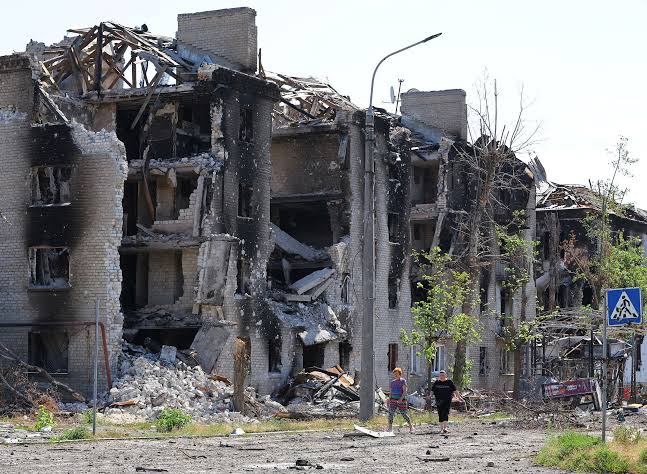 Ruined Kherson