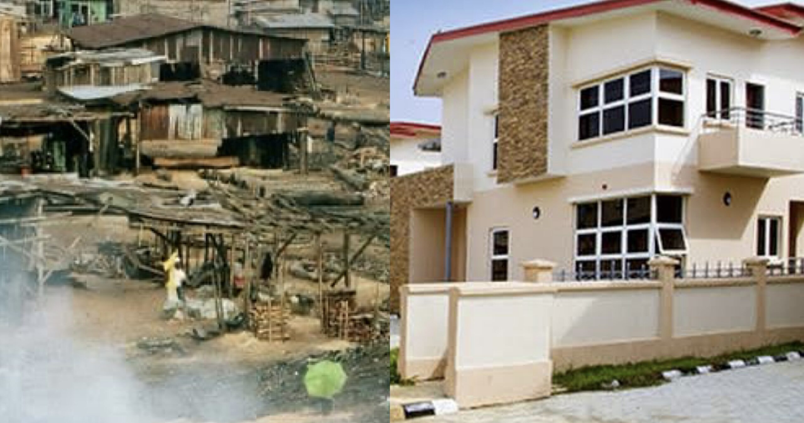Slums and mortgage houses